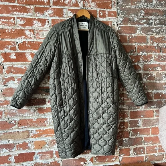 Mads Norgaard Quilted Puffer Coat - Picture 5 of 7